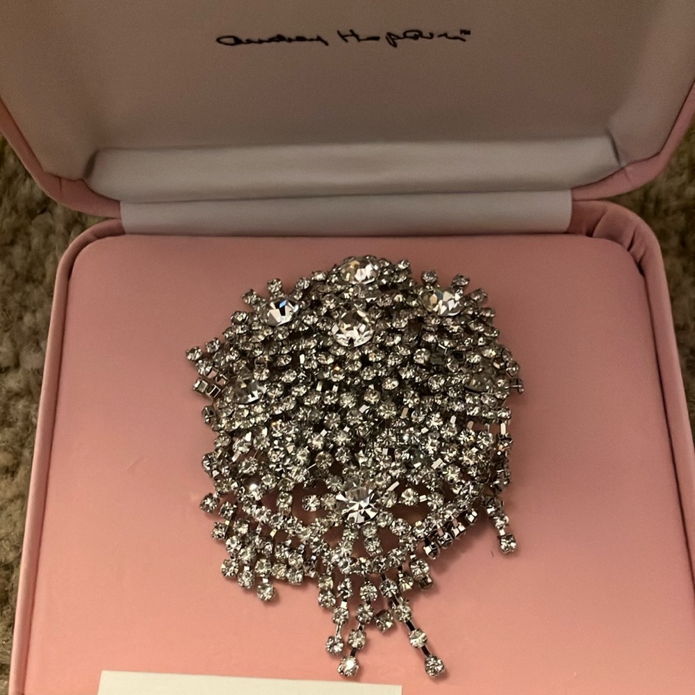 Elegant Silver Brooch